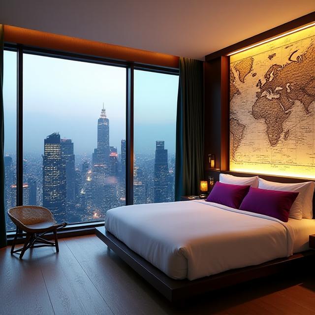 Explorer Penthouse view at Meridian Atlas Suites