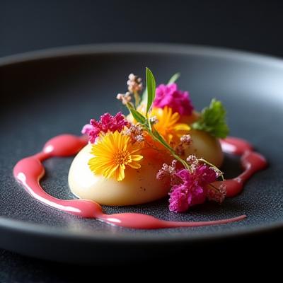 Michelin dining dish