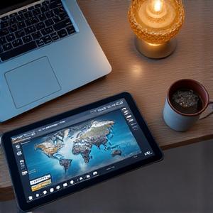 Executive workspace with smart technology