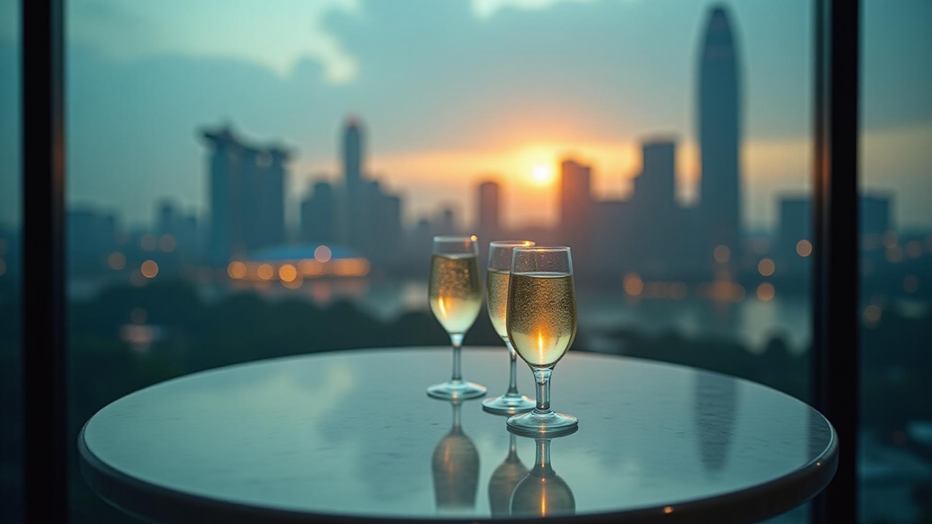 Luxury balcony view at Meridian Atlas Suites